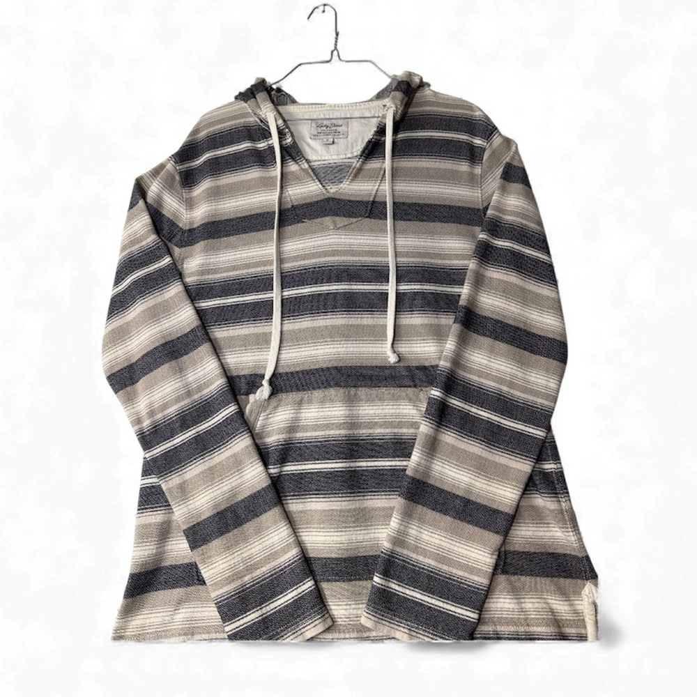 Lucky Brand Striped Hooded Sweatshirt